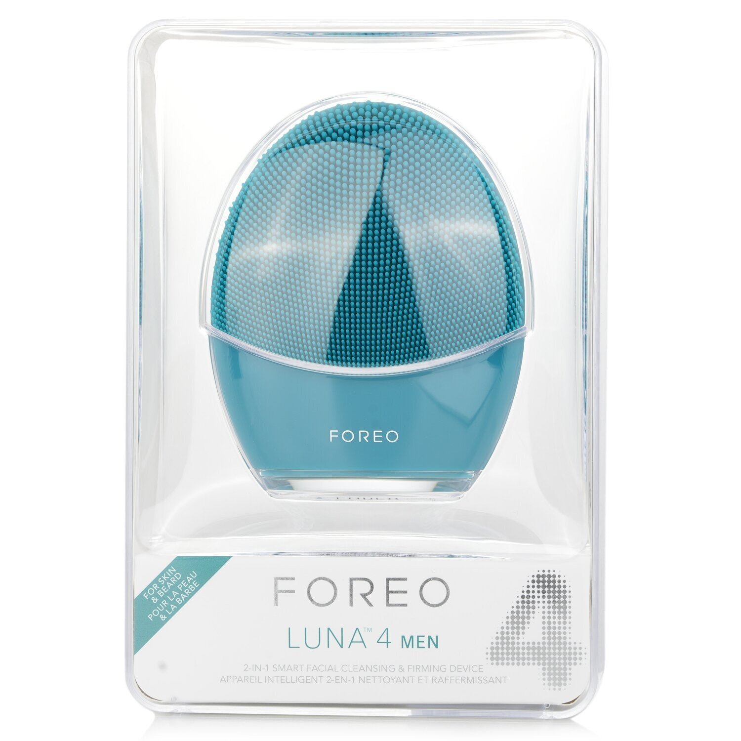 Luna 4 Men 2-in-1 Smart Facial Cleansing & Firming Device by FOREO - Image 1
