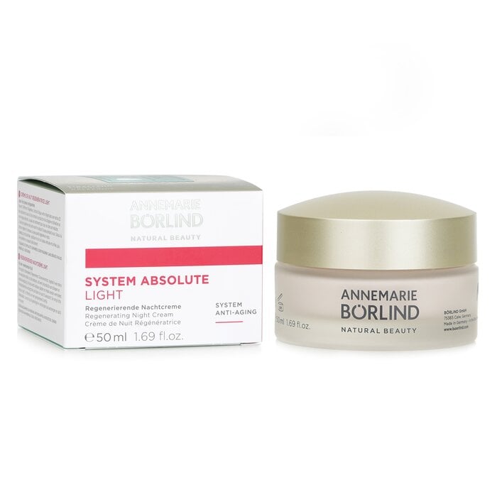 System Absolute System Anti-Aging Regenerating Night Cream Light - For Mature Skin 50ml/1.69oz by Annemarie Borlind - Image 2