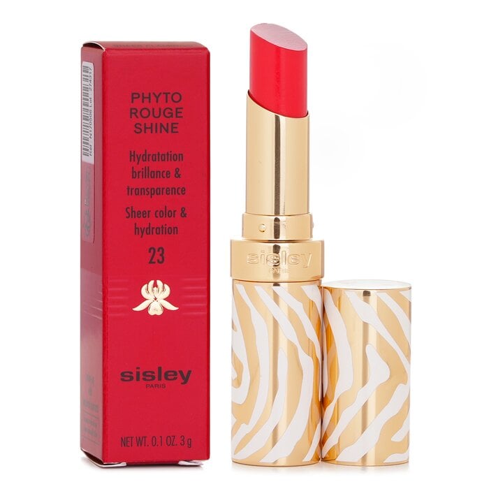 احمر الشفاه Phyto Rouge Shine Hydrating Glossy - # 23 Sheer Flamingo 3g/0.1oz من Sisley - صورة 2