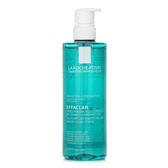 Effaclar Micro-Peeling Purifying Gel - For Acne-Prone Skin(Random Packaging) 400ml/13.5oz by La Roche Posay - Image 4