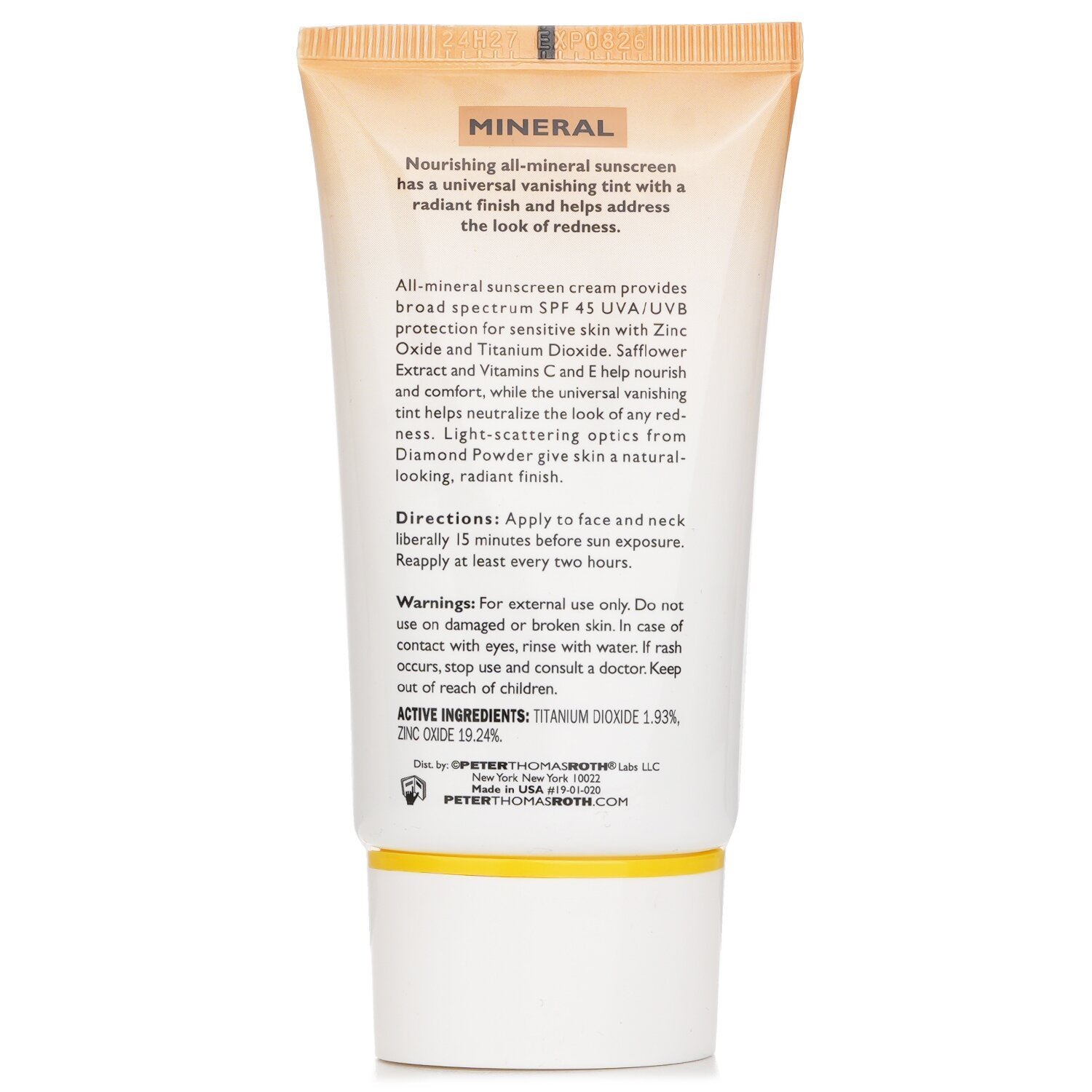 واقي شمسي خفيف واسع الطيف Max Mineral SPF 45 من Peter Thomas Roth - صورة 3