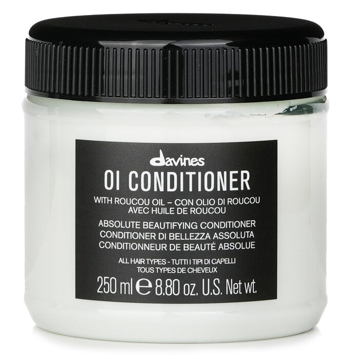 OI Conditioner (Absolute Beautifying Conditioner - All Hair Types) 250ml/8.8oz by Davines - Image 1