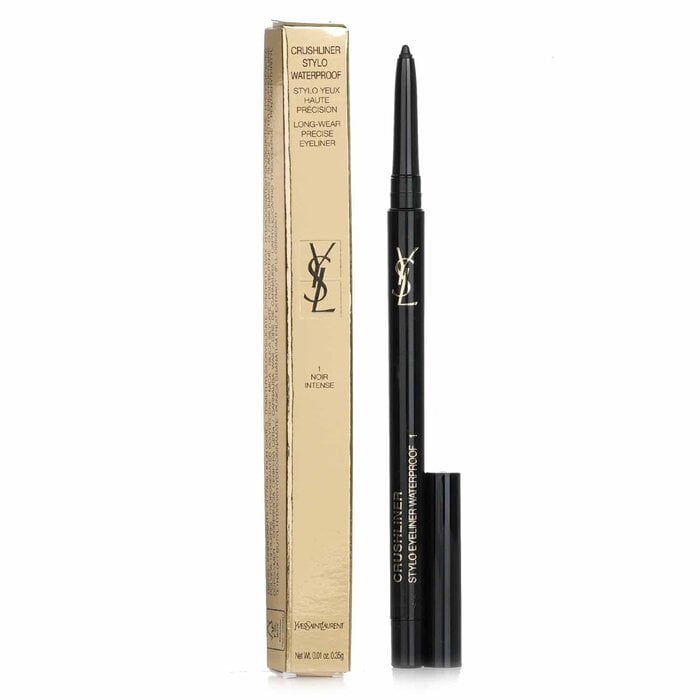 Crushliner Stylo قلم تحديد العيون مقاوم للماء - # 01 أسود كثيف 0.35g/0.01oz من Yves Saint Laurent - صورة 2