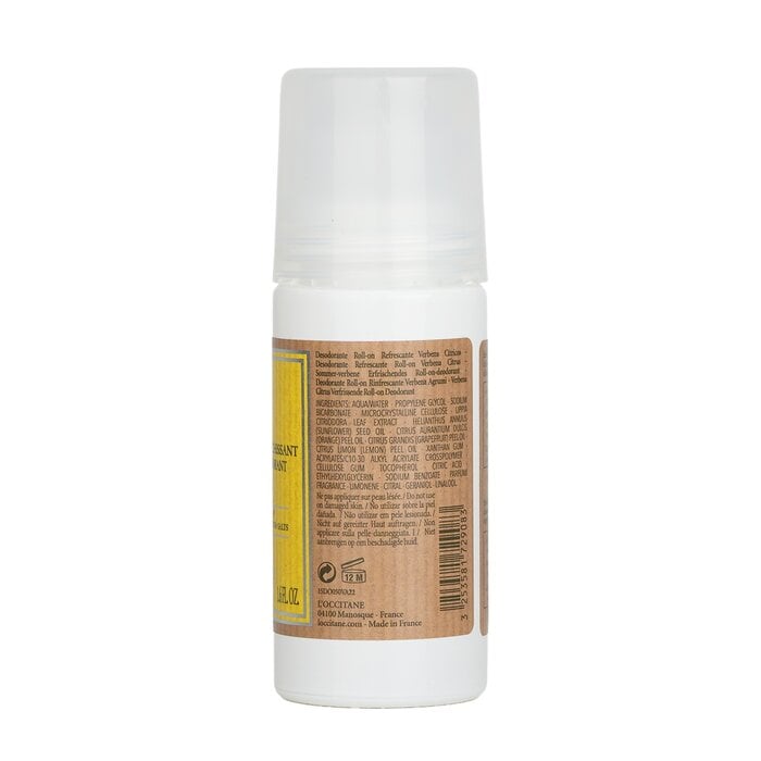 Citrus Verbena Refreshing Roll-On Deodorant 50ml/1.6oz by L'Occitane - Image 3