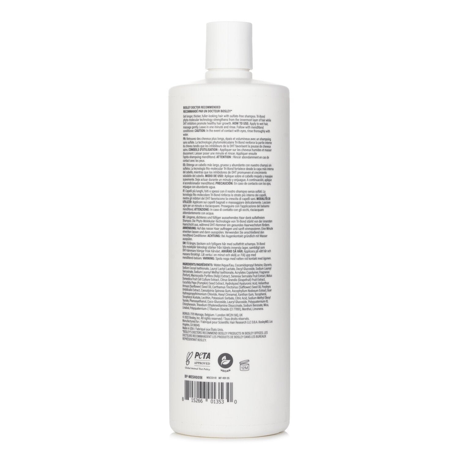 MendXtend Strengthening Shampoo by Bosley - Image 3