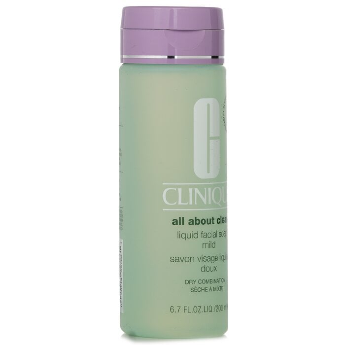 صابون سائل للوجه All About Clean لطيف - للبشرة الجافة إلى المختلطة(Random Packaging) 200ml/6.7oz من Clinique - صورة 2