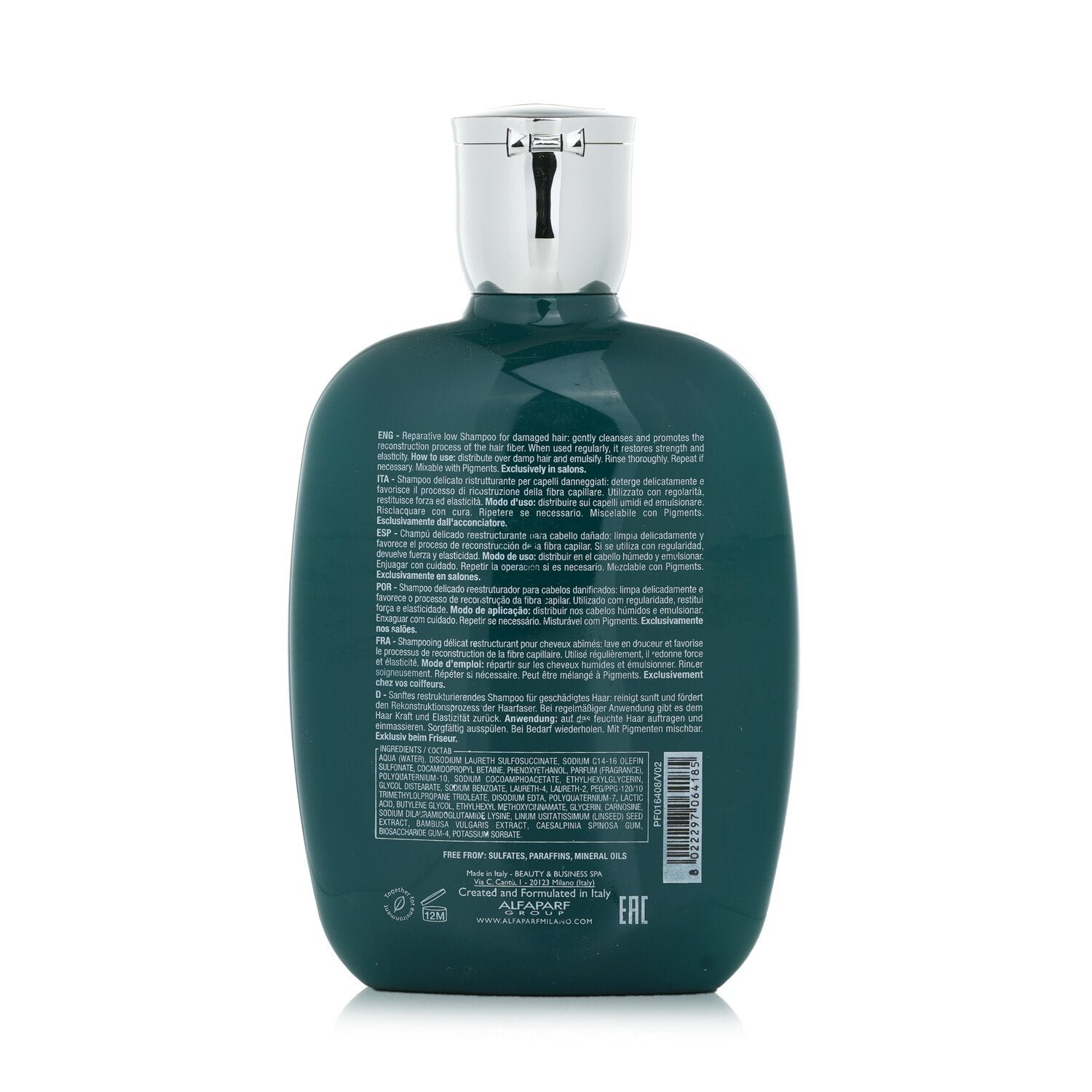 Semi Di Lino Reconstruction Reparative Low Shampoo (Damaged Hair) by AlfaParf - Image 3
