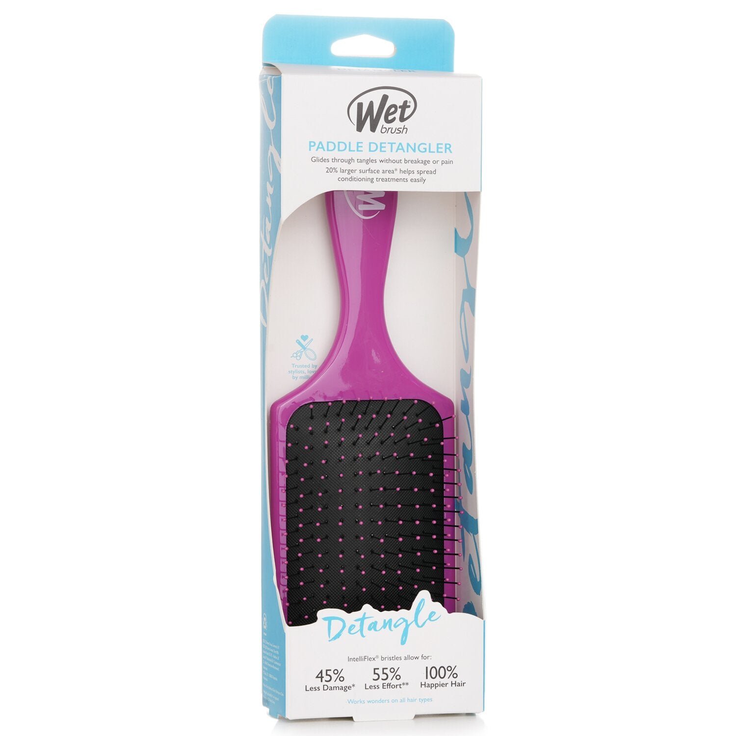 لفك تشابك الشعر Paddle - Purple من Wet Brush - صورة 2