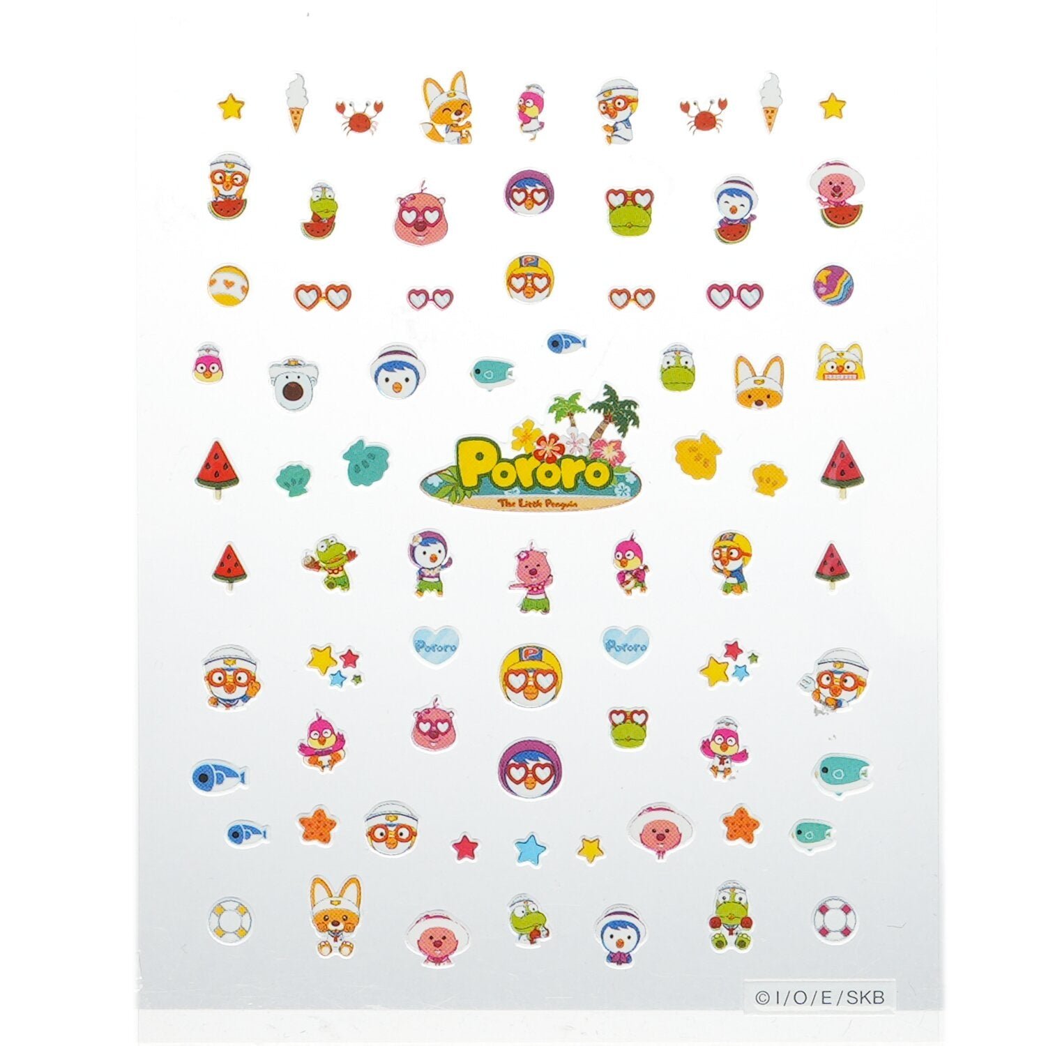 Pororo Nail Sticker - # PR 09 by April Korea - Image 2