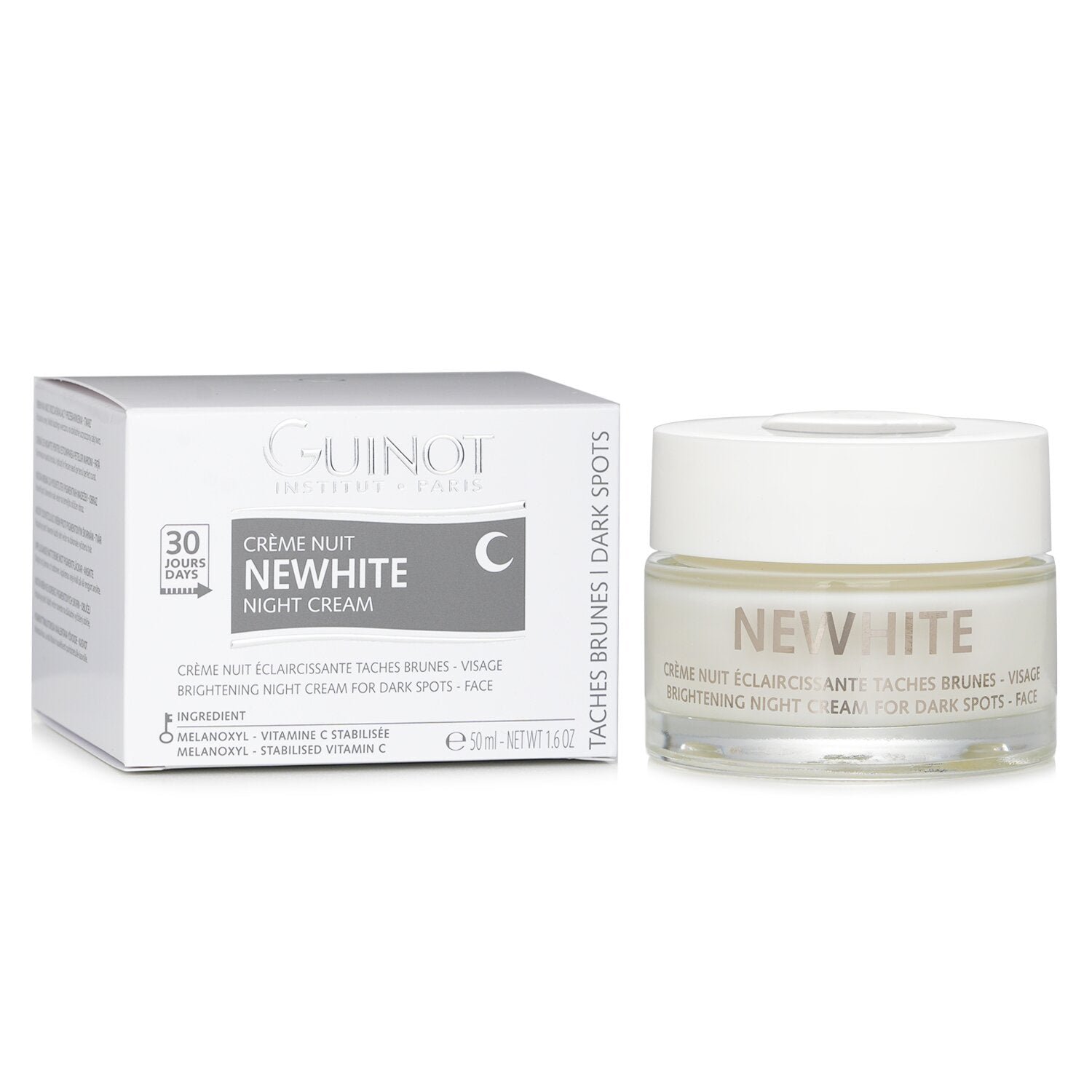 Newhite كريم ليلي مفتح للوجه من Guinot - صورة 2