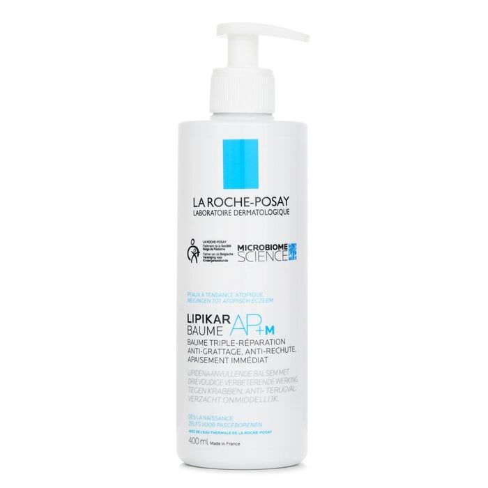 Lipikar Baume AP+M Triple-Action Balm - Anti-Scratching, Anti Dry Skin Flare-Ups, Immediate Soothing(Random Packaging) 400ml/13.5oz by La Roche Posay - Image 1