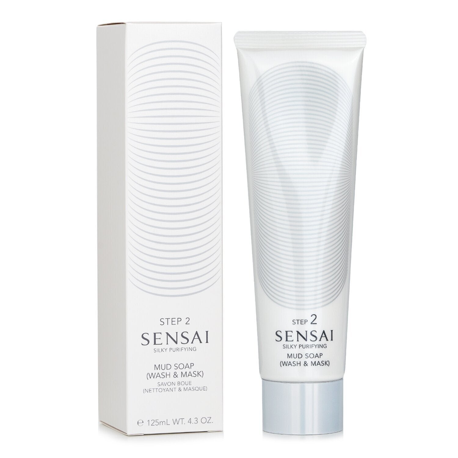 صابون طيني مطهر حريري Sensai Silky - منظف وماسك (علبة جديدة) من Kanebo - صورة 1