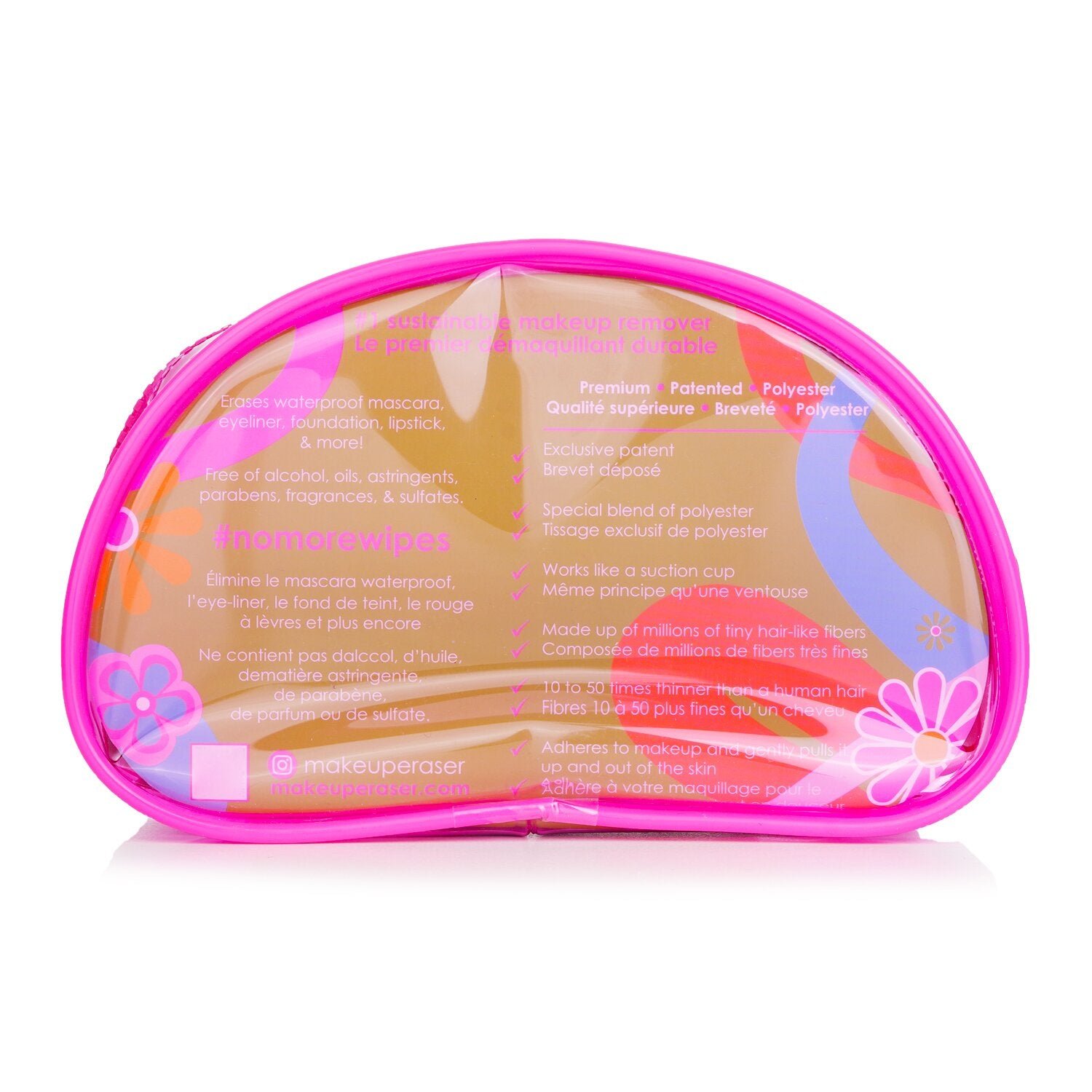 Flowerbomb Set (1x MakeUp Eraser Cloth + 1x Hair Claw Clip + 1x Bag) by MakeUp Eraser - Image 3