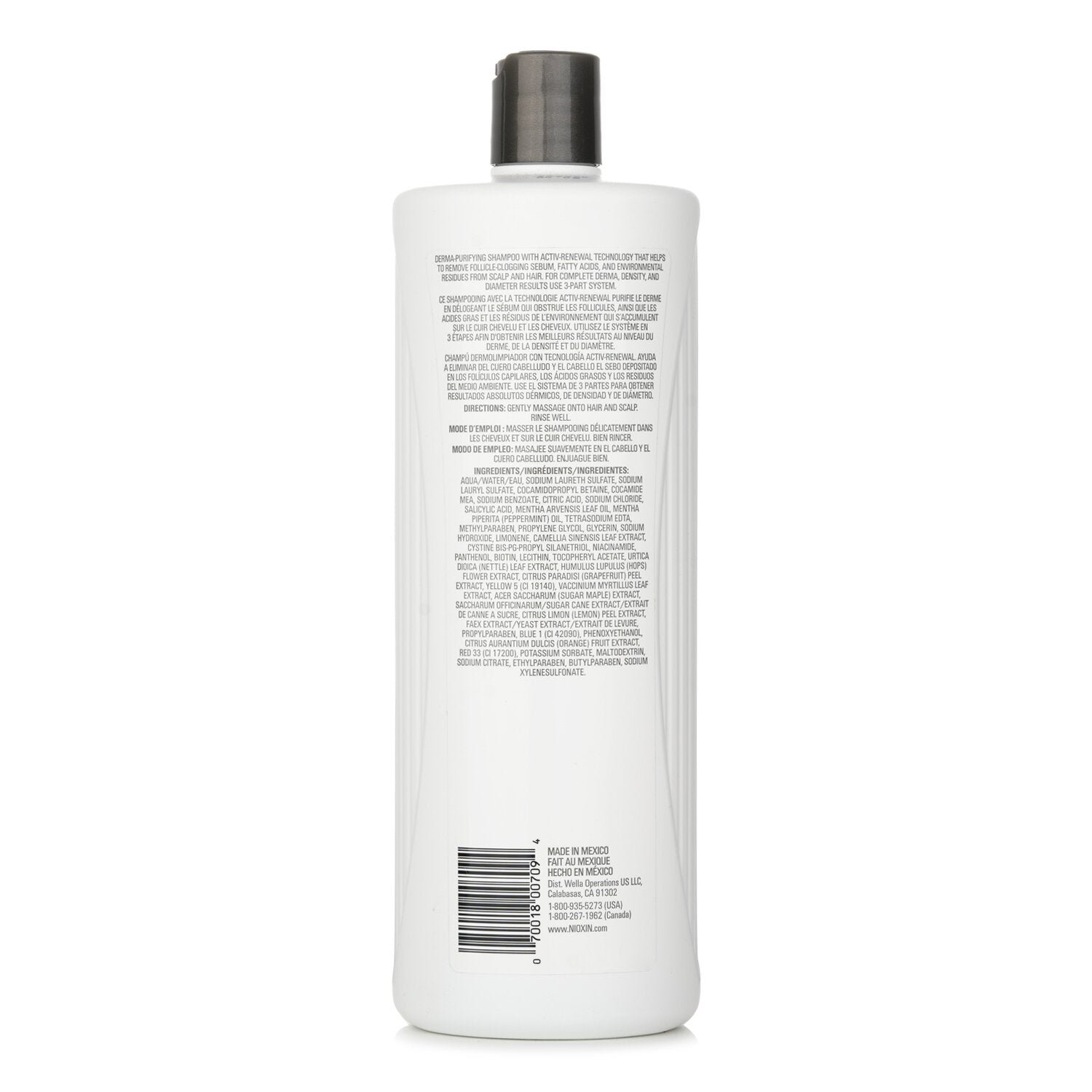 منظف شامبو مطهر Derma Purifying System 2 (للشعر الطبيعي الرفيع جداً) من Nioxin - صورة 3