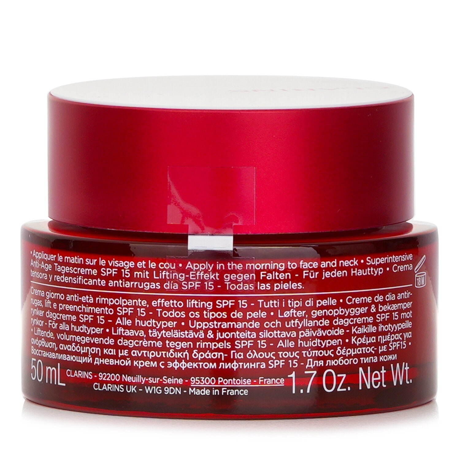 Multi Intensive Jour Super Restorative Day Cream SPF 15(Random Packaging) من Clarins - صورة 3