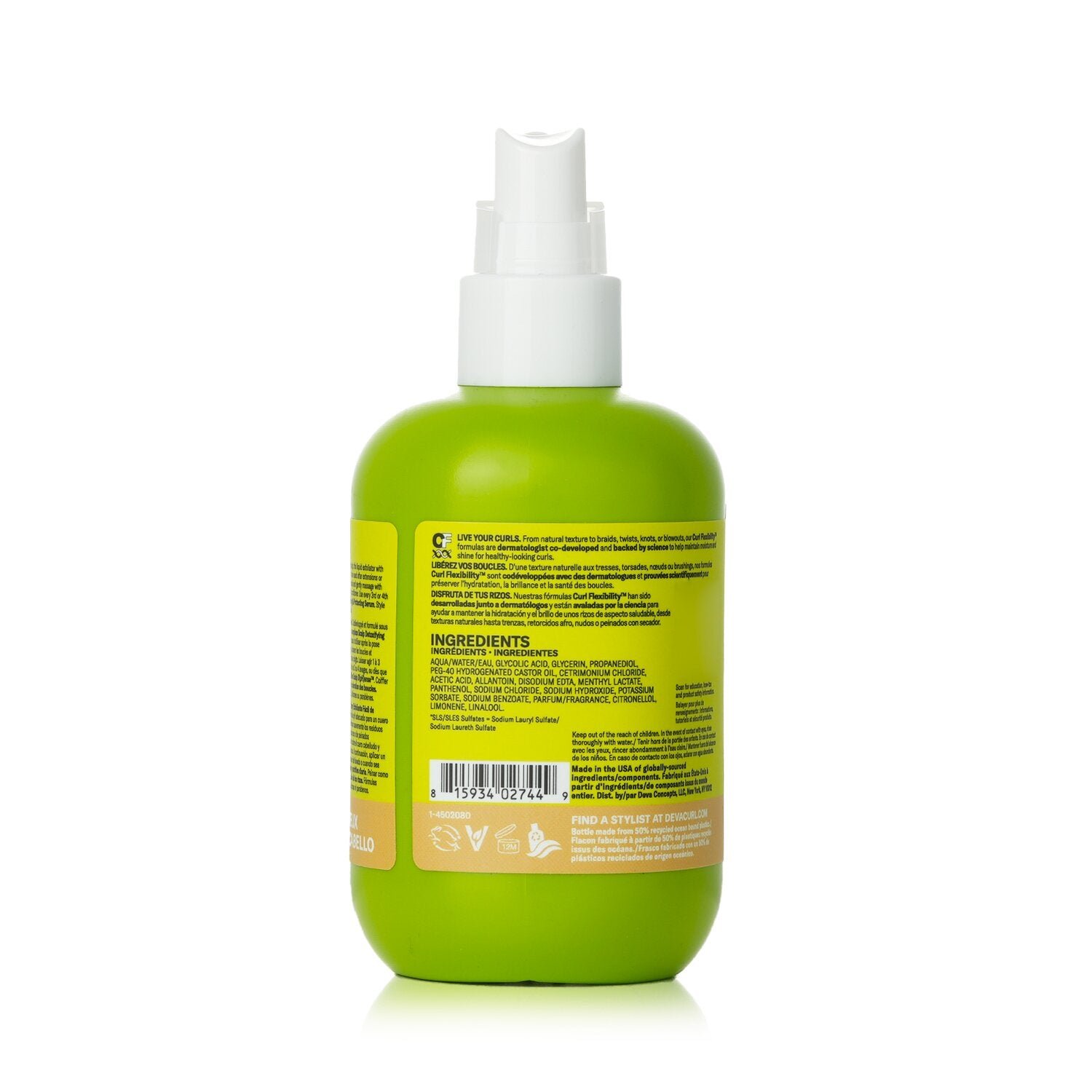 بخاخ تقشير فروة الرأس (Ph) Y Easy-Rinse من DevaCurl - صورة 3