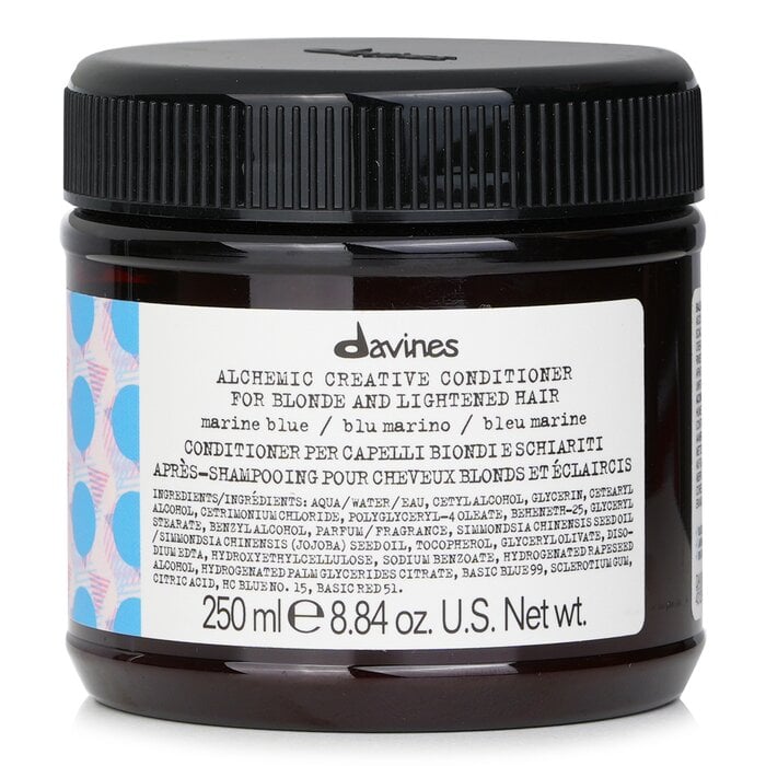 بلسم Alchemic Creative - # أزرق بحري (للشعر الأشقر والفاتح) 250ml/8.84oz من Davines - صورة 1