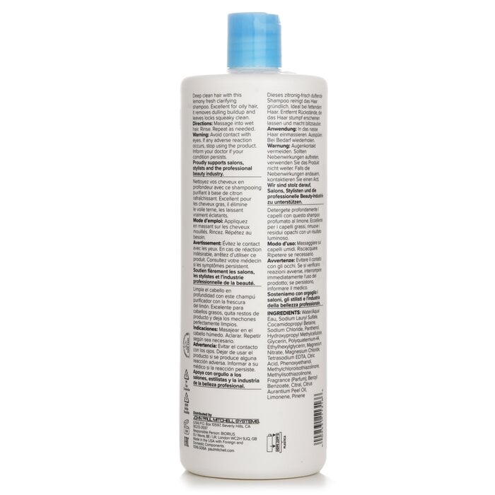 Shampoo Two (Clarifying - Removes Buildup) 1000ml/33.8oz by Paul Mitchell - Image 3