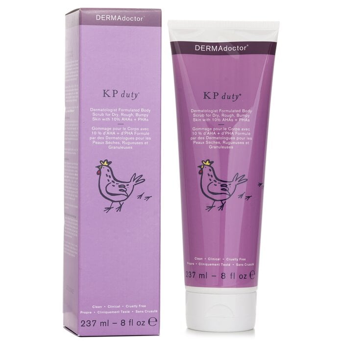 KP Duty Dermatologist Formulated Body Scrub 237ml/8oz by DERMAdoctor - Image 2