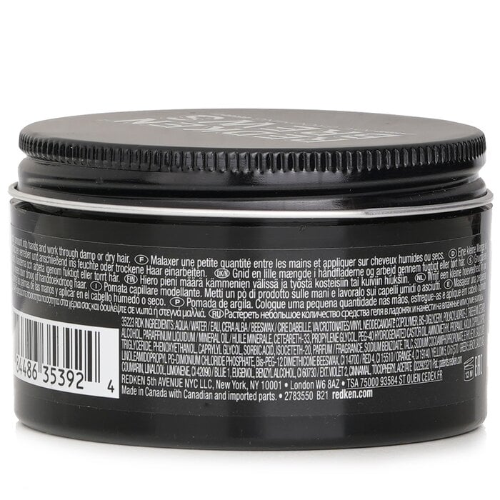 مرهم طيني Brews (لتحكم أعظمي / لمسة نهائية لامعة) 100ml/3.4oz من Redken - صورة 3