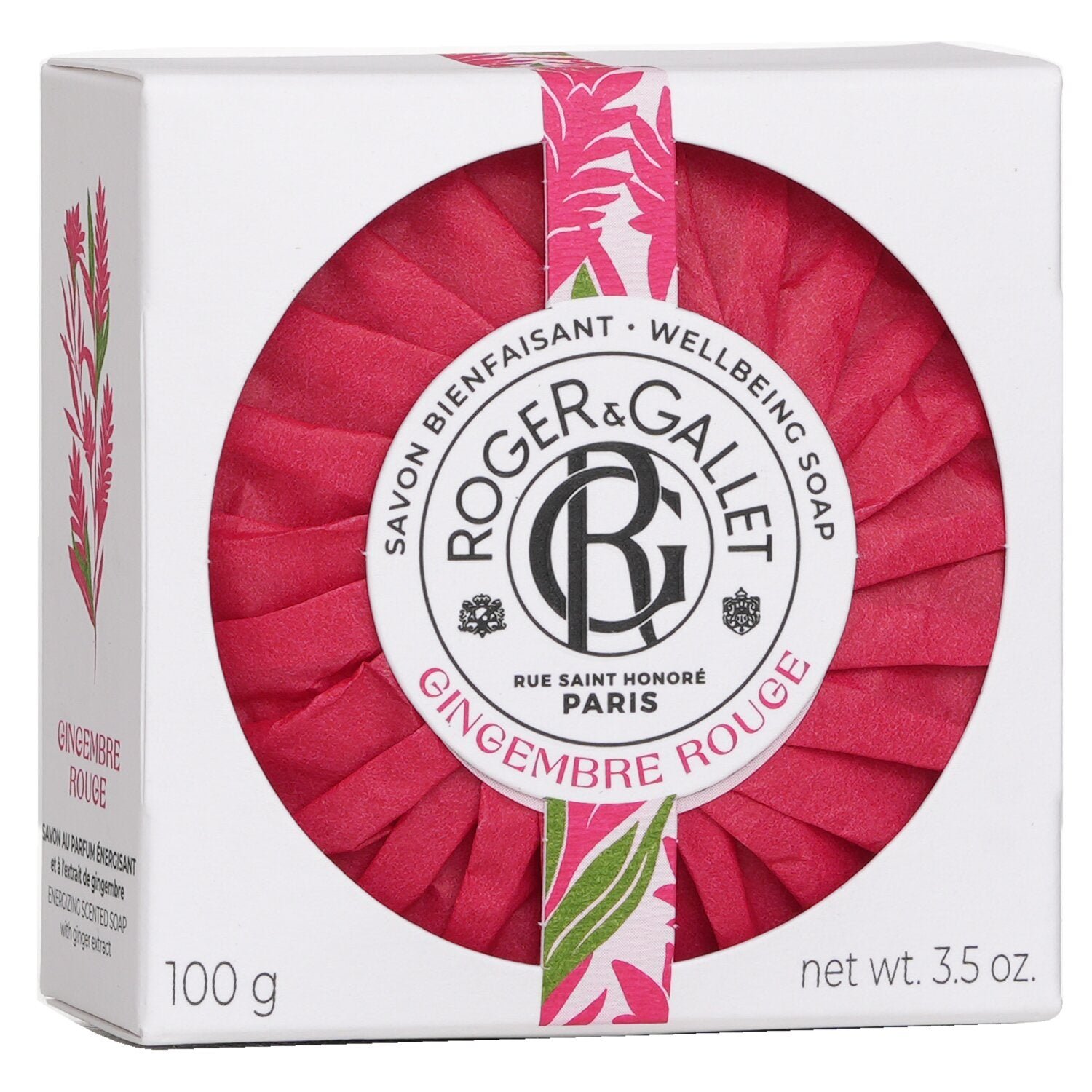 Gingembre Rouge Wellbeing Soap by Roger & Gallet - Image 2