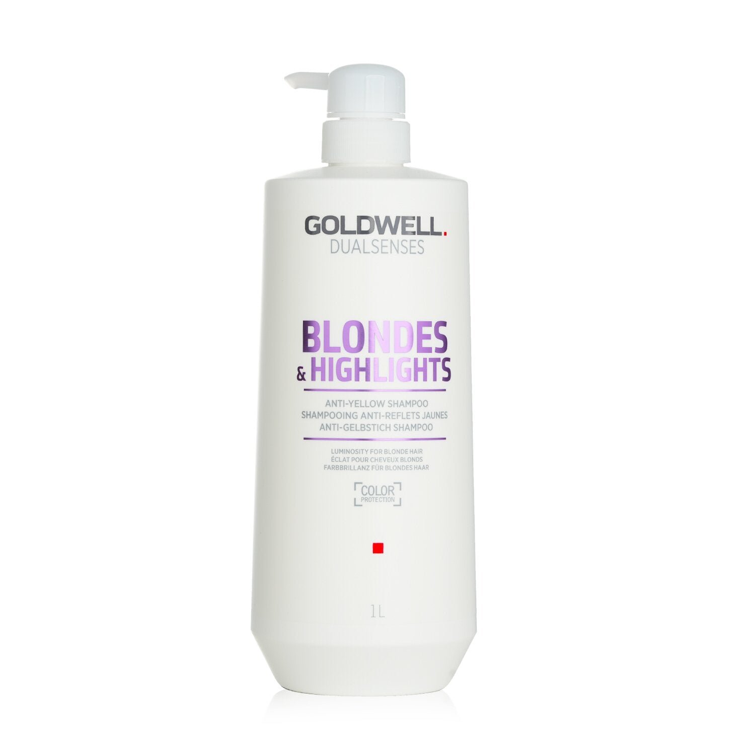 Dual Senses Blondes & Highlights Anti-Yellow Shampoo (Luminosity For Blonde Hair) by Goldwell - Image 1