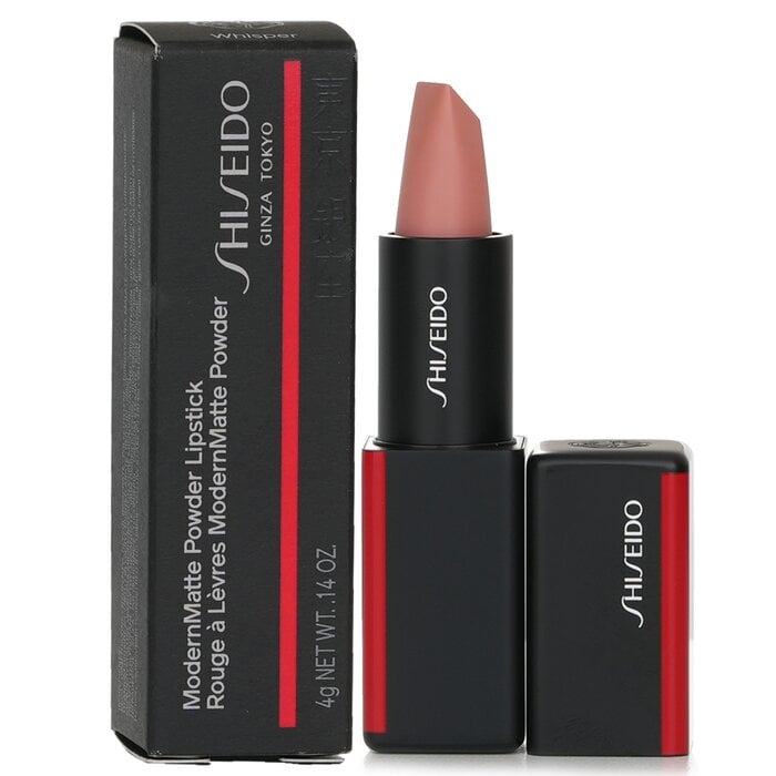 ModernMatte Powder Lipstick - # 502 Whisper (Nude Pink) 4g/0.14oz by Shiseido - Image 2