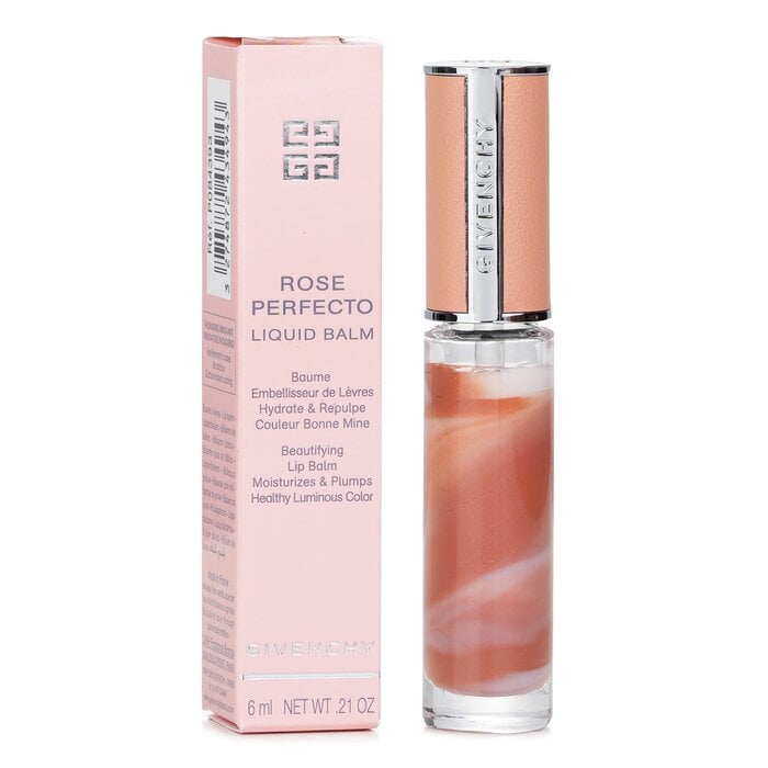 Rose Perfecto Liquid Lip Balm - # 110 Milky Nude 6ml/0.21oz by Givenchy - Image 2