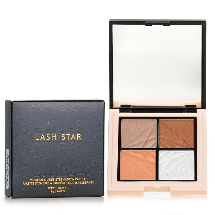 Modern Nudes Quad Eyeshadow Palette - # 3 Grey 2g/0.07oz by Lash Star - Image 2