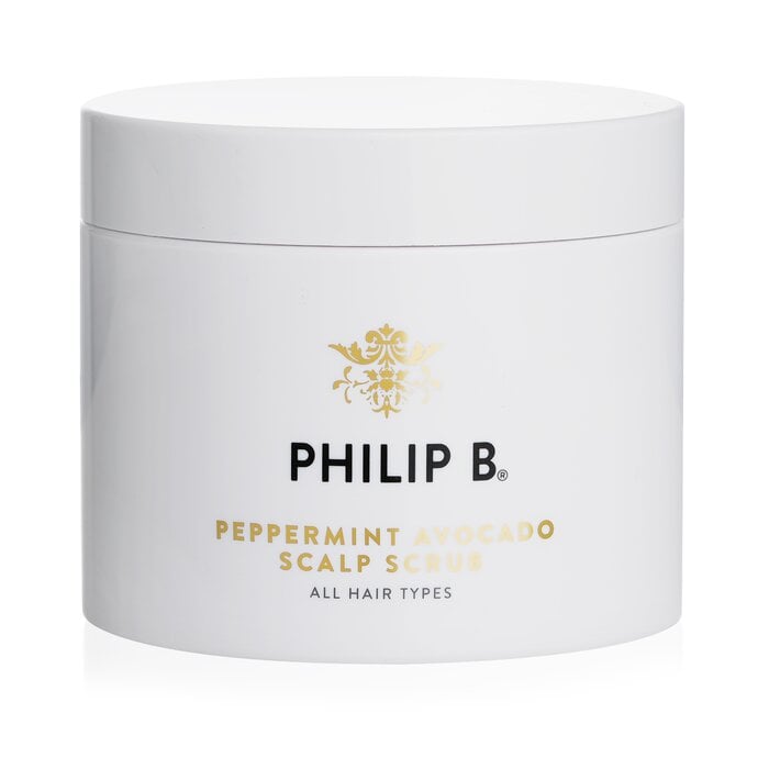 مقشر لفروة الرأس بالنعناع والأفوكادو - لجميع أنواع الشعر 236ml/8oz من Philip B - صورة 1