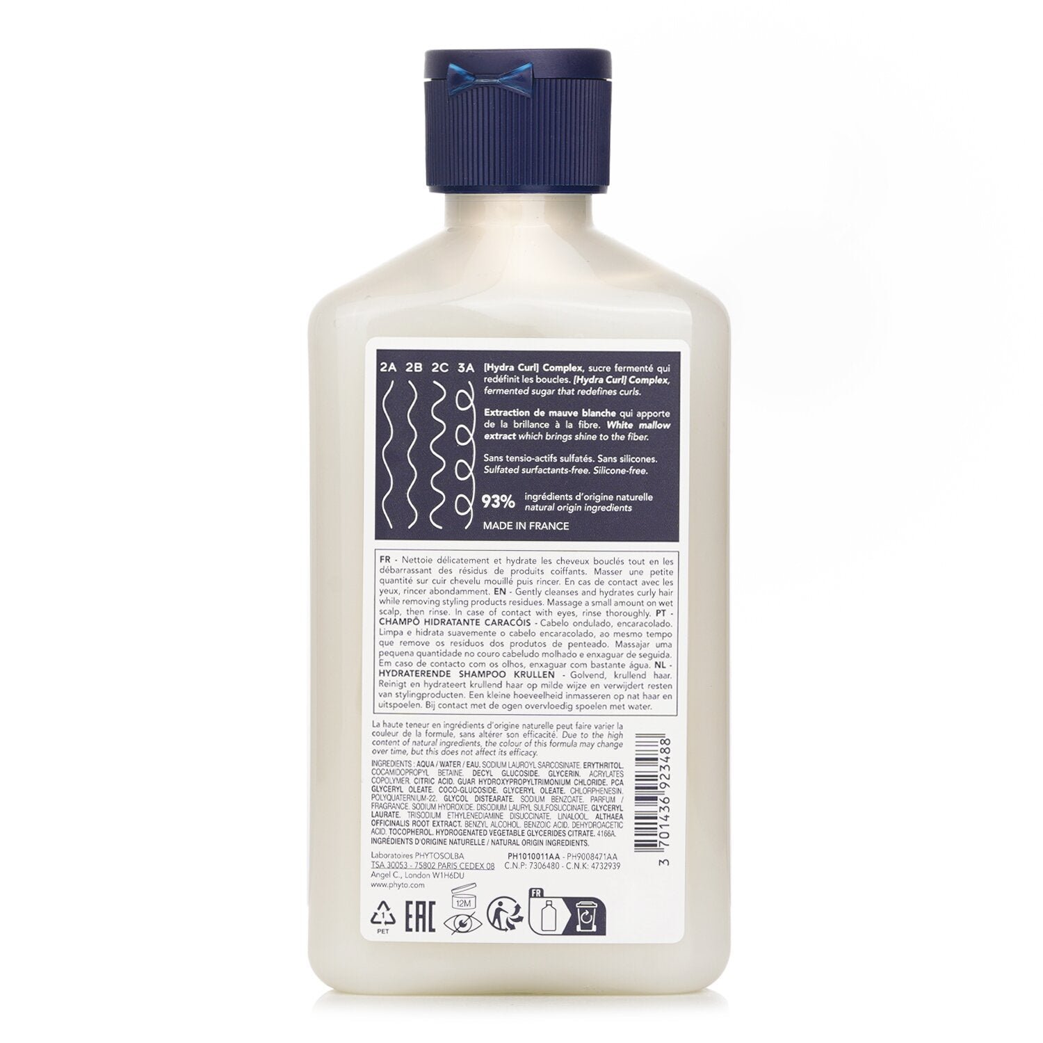 Curls Hydration Shampoo من Phyto - صورة 3