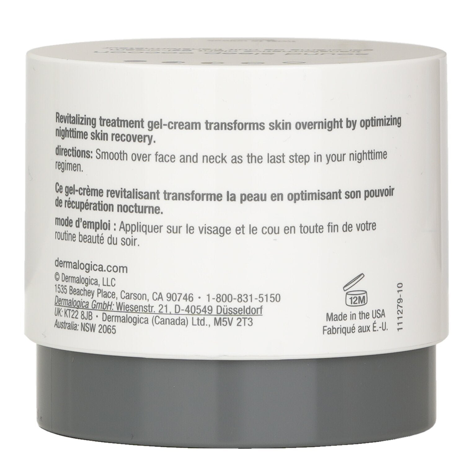 Sound Sleep Cocoon Transformative Night Gel-Cream by Dermalogica - Image 3
