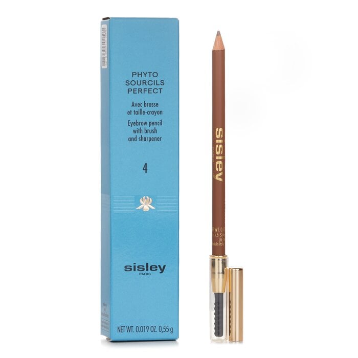 Phyto Sourcils قلم حواجب مثالي (مع فرشاة ومبراة) - رقم 04 كابوتشينو 0.55g/0.019oz من Sisley - صورة 2