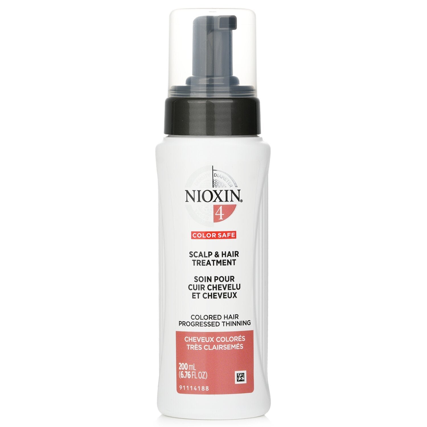 Diameter System 4 Scalp & Hair Treatment (Colored Hair, Progressed Thinning, Color Safe) by Nioxin - Image 1