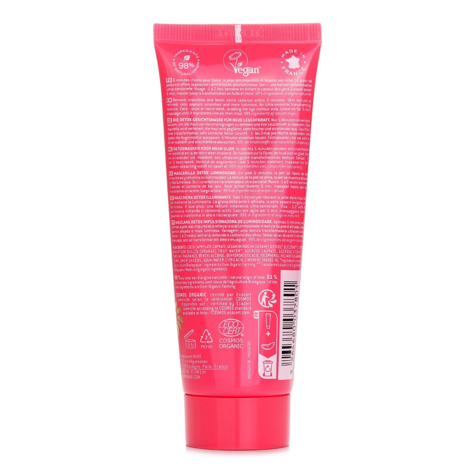 Prodigieuse Boost Glow Boosting Detox Mask by Nuxe - Image 3