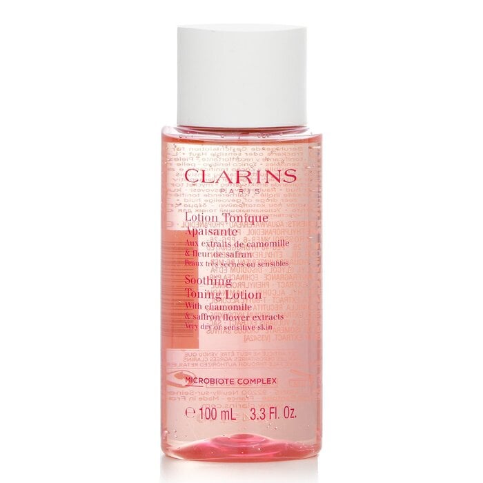غسول موحد مرطب بالمرج ومستخلص زهر الزعفران - للبشرة الجافة أو الحساسة 100ml/3.3oz من Clarins - صورة 1