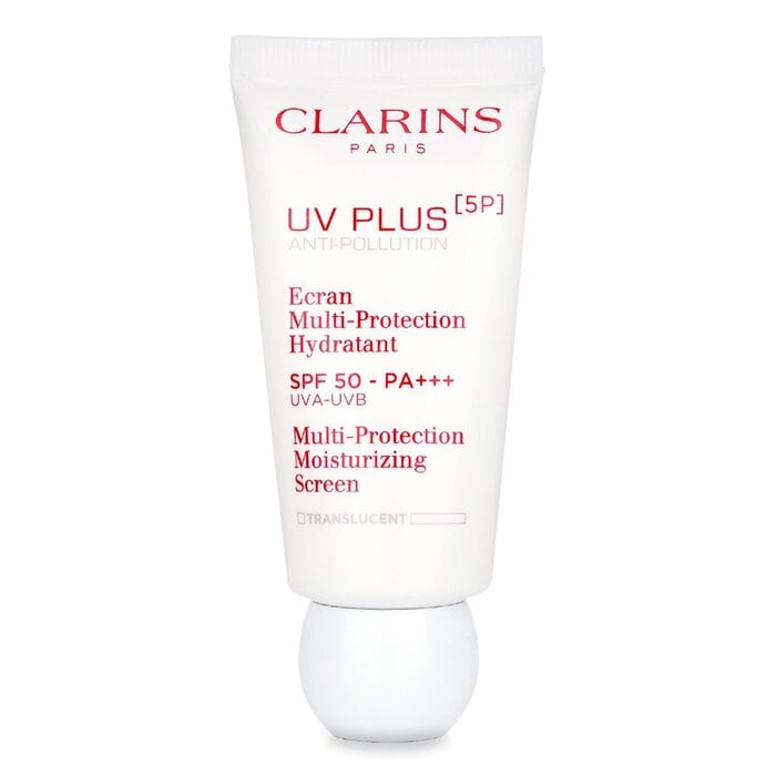 UV Plus [5P] Anti-Pollution Multi-Protection Moisturizing Screen SPF 50 - Translucent 30ml/1oz by Clarins - Image 1