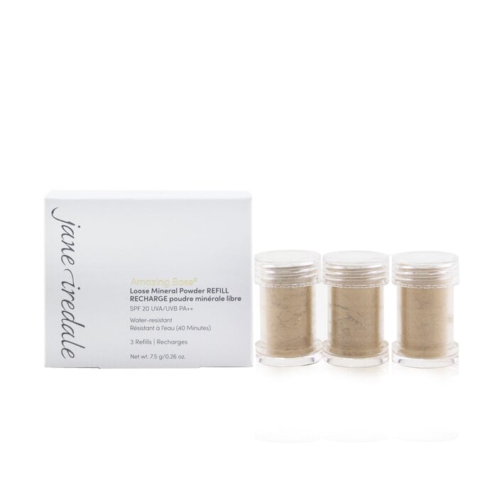 Amazing Base Loose Mineral Powder SPF 20 Refill - Riviera 3x2.5g/0.09oz by Jane Iredale - Image 2