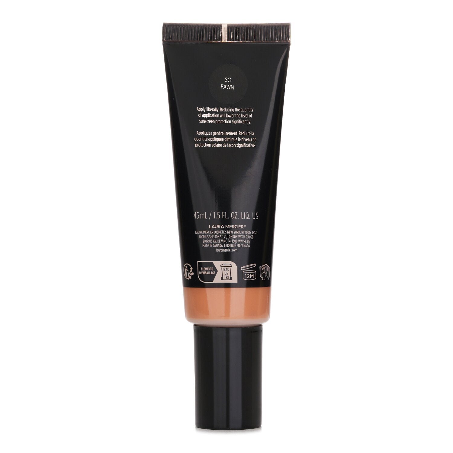 Tinted Moisturizer Blurred Matte - # 3C Fawn by Laura Mercier - Image 3
