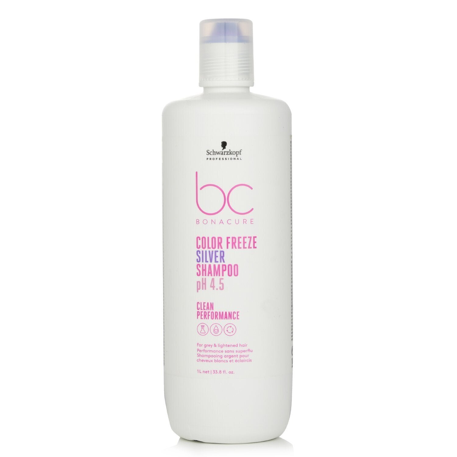 BC Bonacure pH 4.5 Color Freeze Silver Shampoo (For Grey & Lightened Hair) Exp Date:11/30/2025 من Schwarzkopf - صورة 1