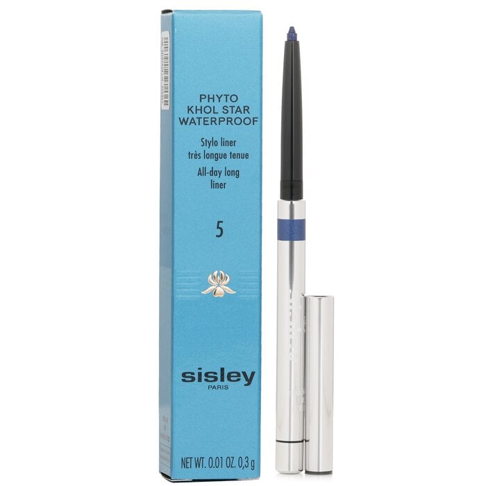 قلم كحل مضاد للماء Phyto Khol Start - # 5 أزرق متألق 0.3g/0.01oz من Sisley - صورة 2