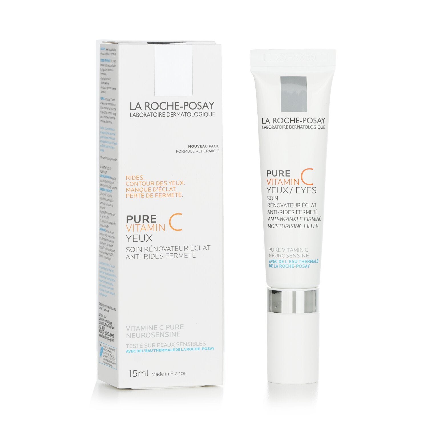 Pure Vitamin C Eyes Anti-Wrinkle Firming Mositurising Filler by La Roche Posay - Image 2