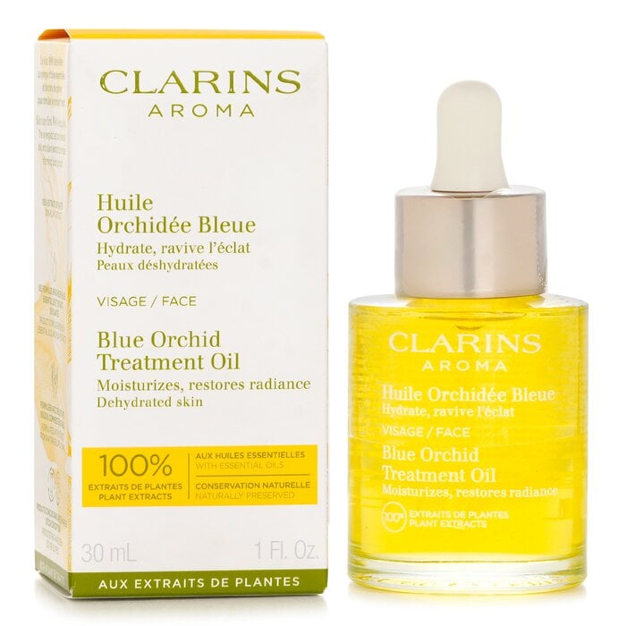 زيت علاج الوجه - أوركيد أزرق (للبشرة الجافة) من Clarins - صورة 2