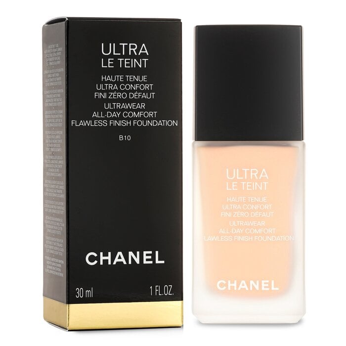 أساس نهائي خالي من العيوب مريح يدوم طوال النهار Ultra Le Teint - # B10 30ml/1oz من Chanel - صورة 2
