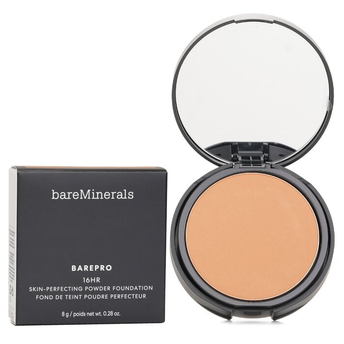 باربرو 24 ساعة أساس بودرة لتحسين البشرة - # Medium 35 Warm 8g/0.28oz من المعادن العارية - صورة 2