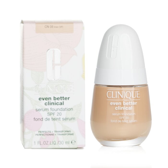 كريم أساس سيروم إيفن بيتر كلينيكال بعامل حماية من الشمس 20 - # CN 08 كتان 30ml/1oz من Clinique - صورة 2