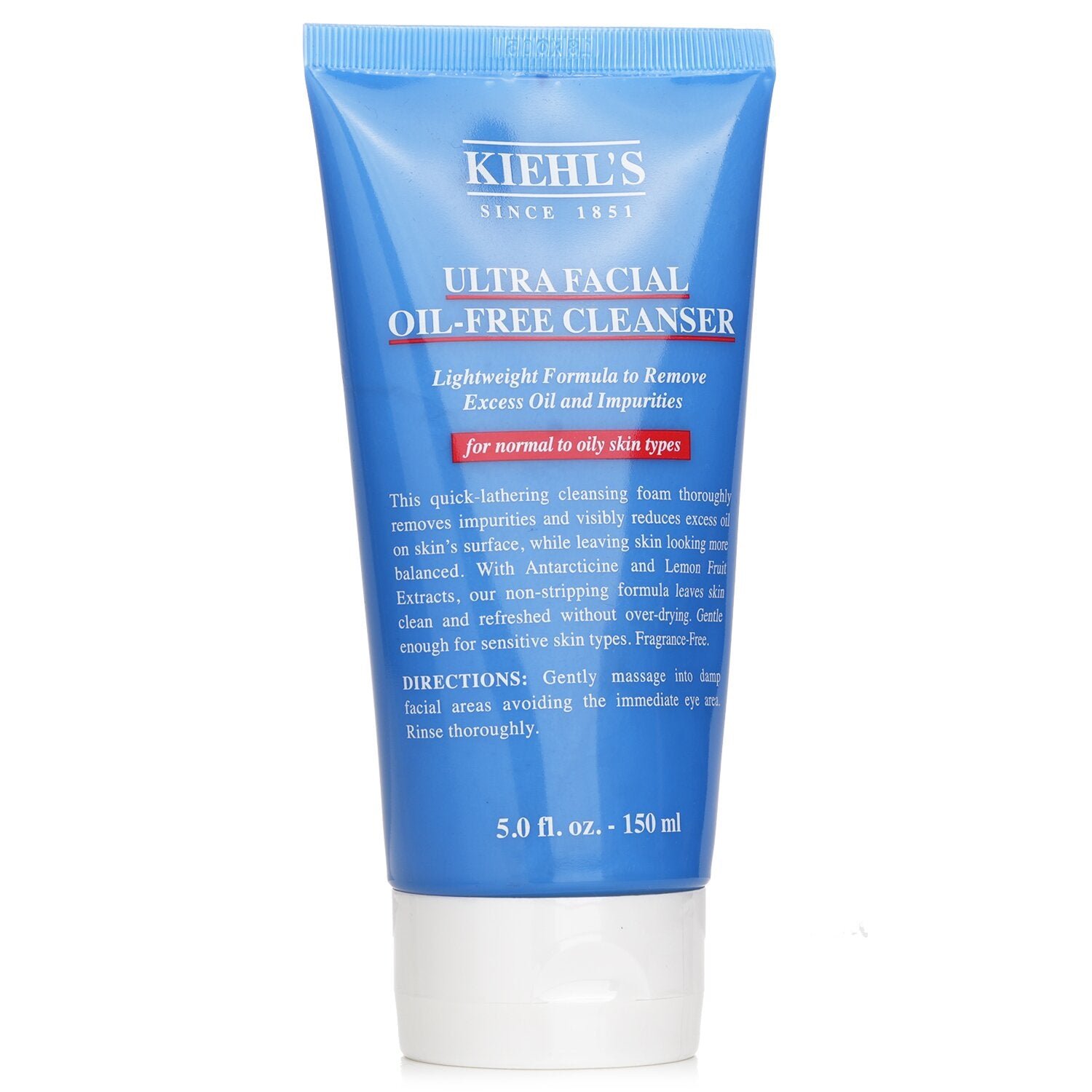 Ultra Facial Oil-Free Cleanser - For Normal to Oily Skin Types by Kiehl's - Image 2