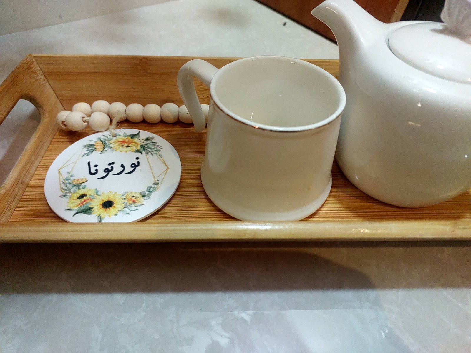 تعليقات خشب صغيرة للضيافة - Image 5