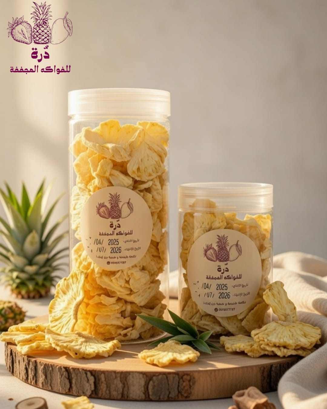 Freeze-dried pineapple - Image 1