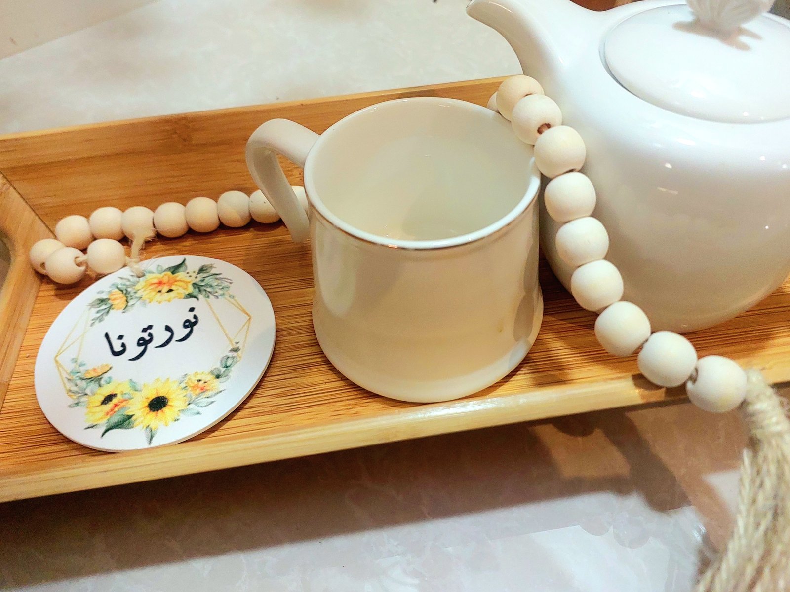 تعليقات خشب صغيرة للضيافة - Image 4